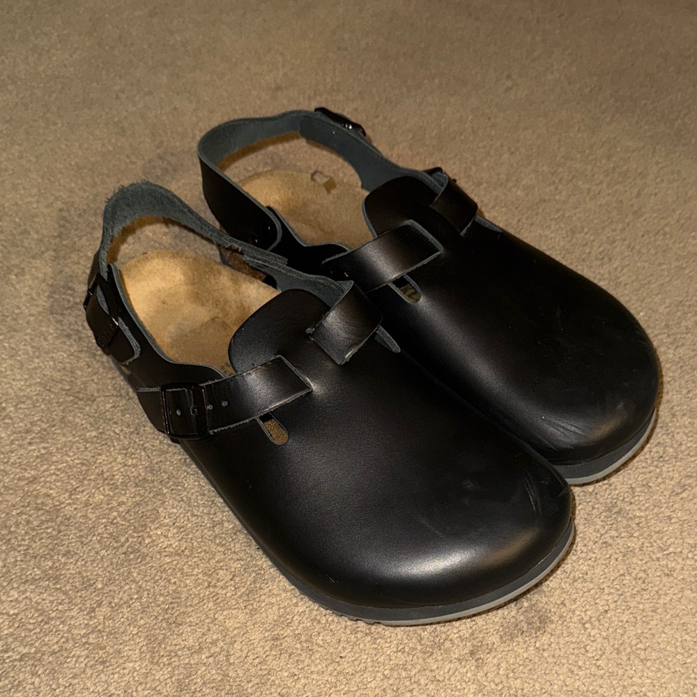 Birkenstock Black Clogs
